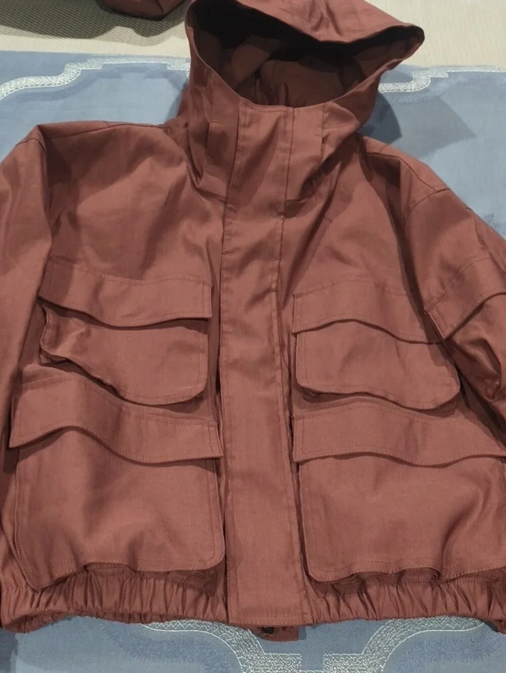 Banana Republic Hemp-Blend Hooded Field Jacket
